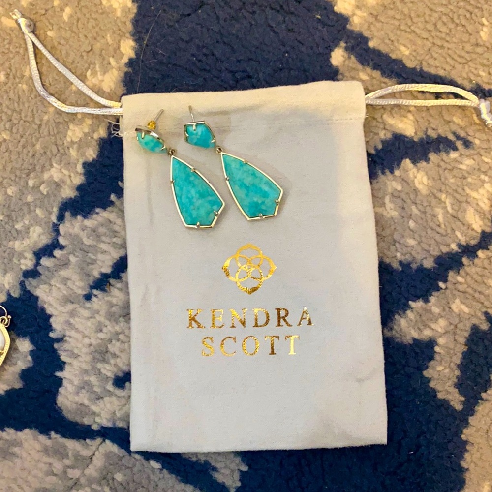 Kendra Scott turquoise earrings